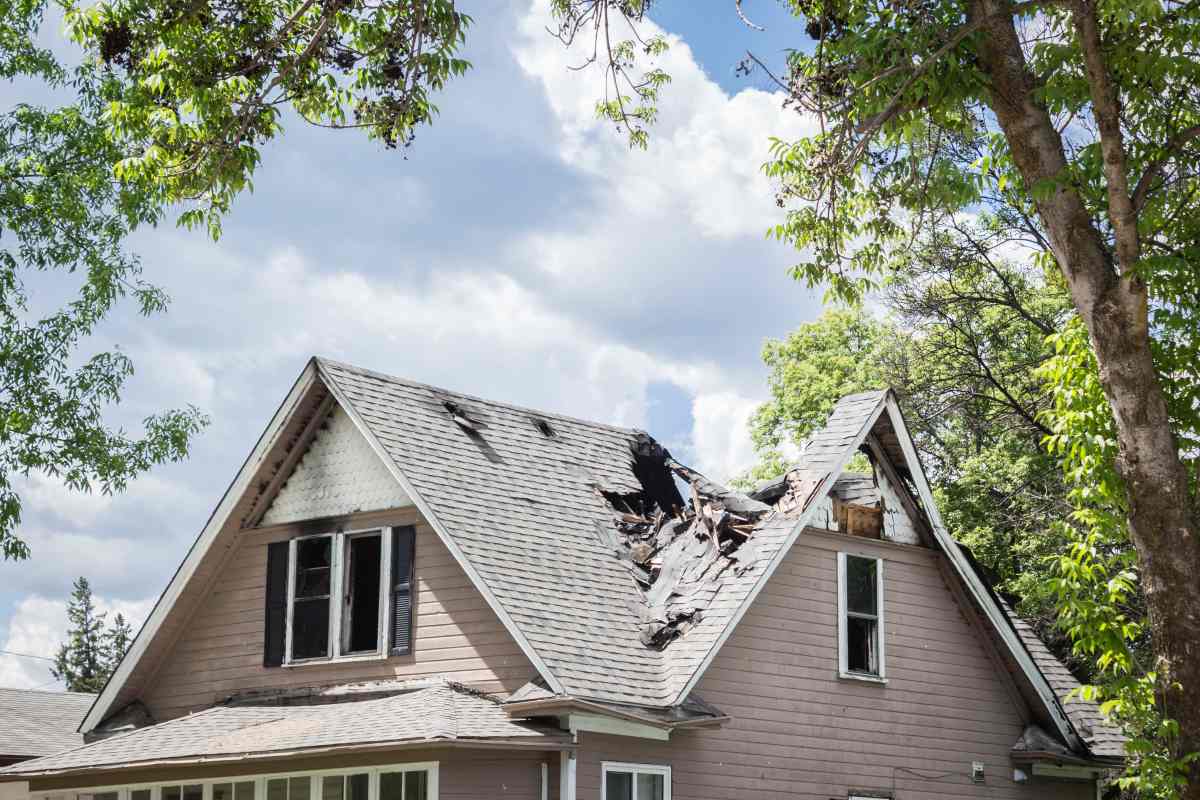 storm roof damage in maryland