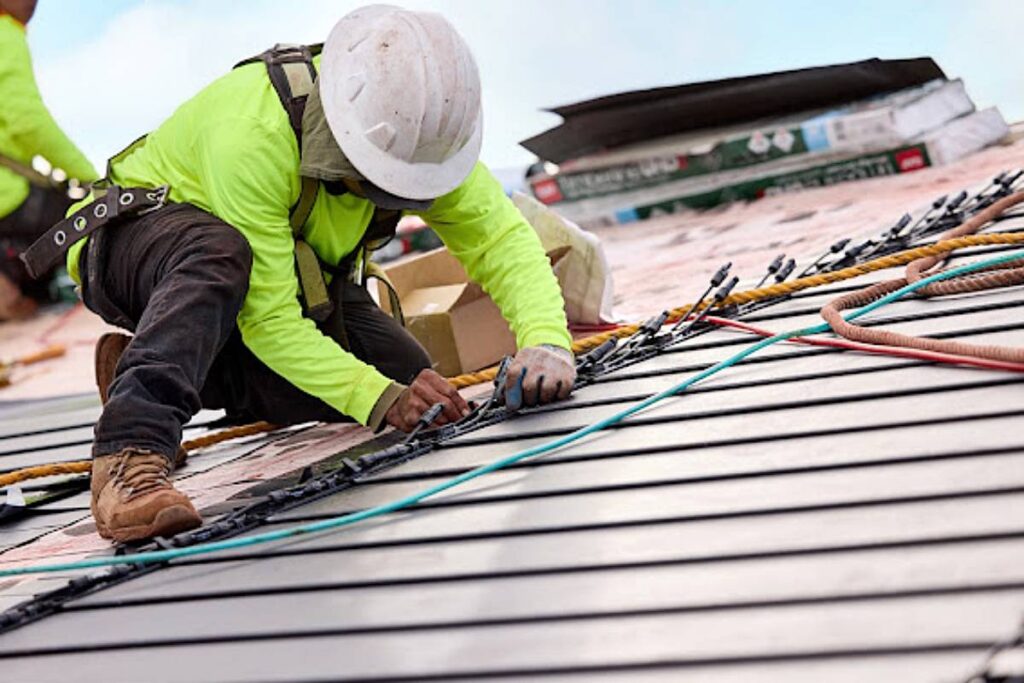 roof solar installation