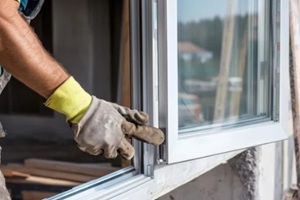 Northern Virginia contractor completing window installation