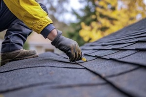 roofing expert inspecting roof health