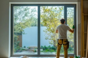 Northern VA window installer sealing window