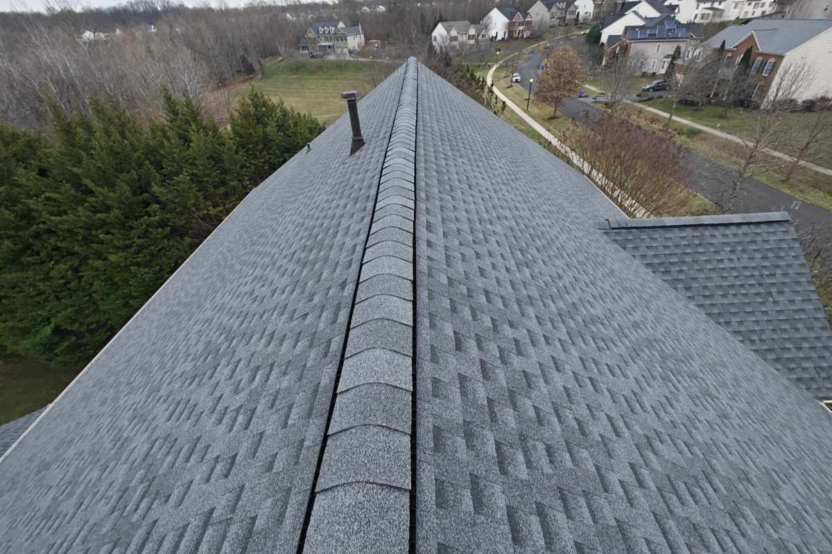 Bowie MD roof replacement completed project