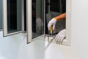 handyman replace casement window stay friction